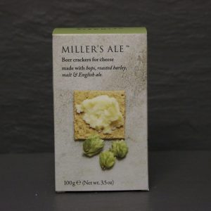 MILLERS ALES BEER CRACKERS FOR CHEESE